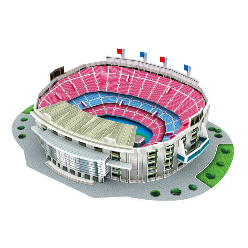 Camp Nou Sadium Wooden Puzzle