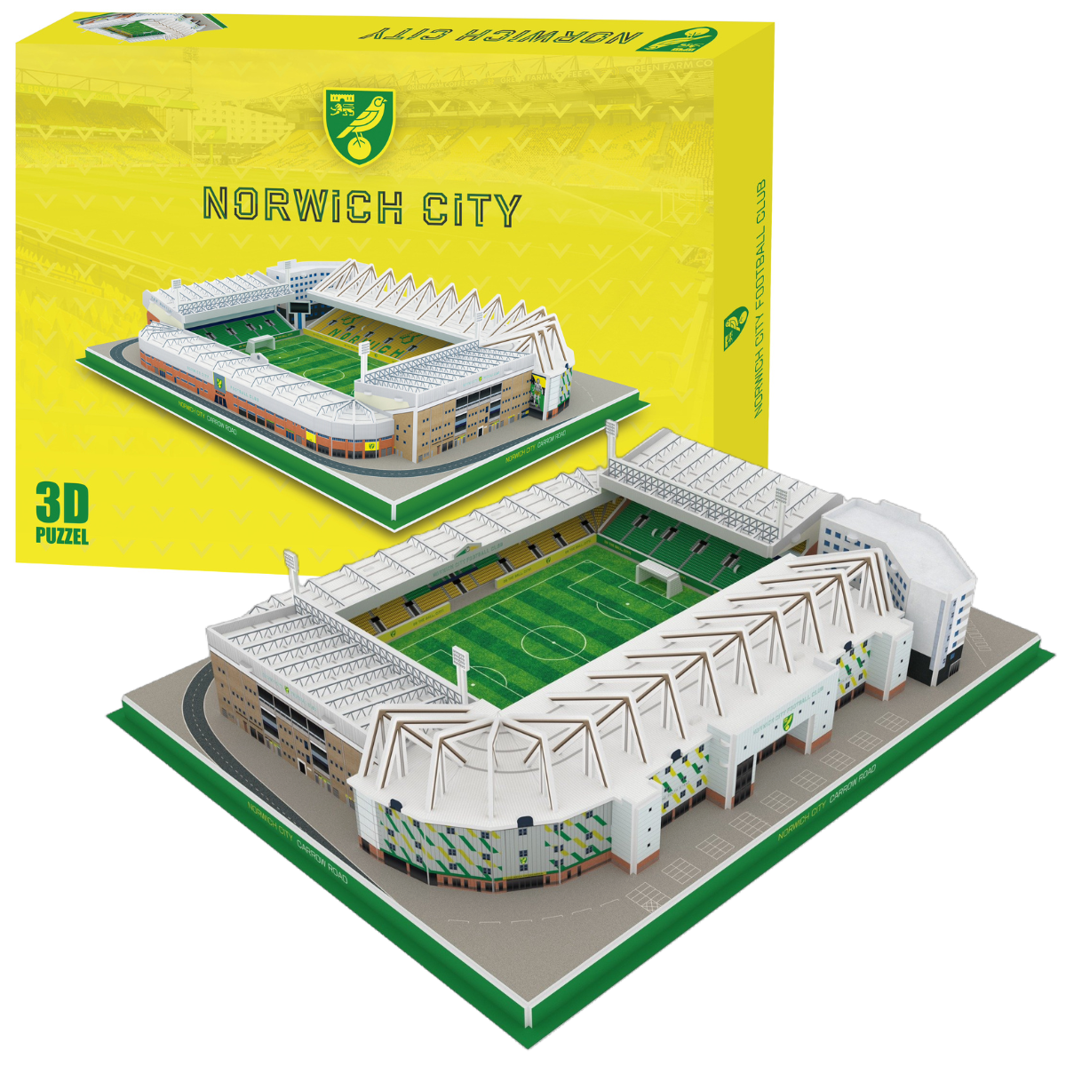 Norwich City Sadium Wooden Puzzle