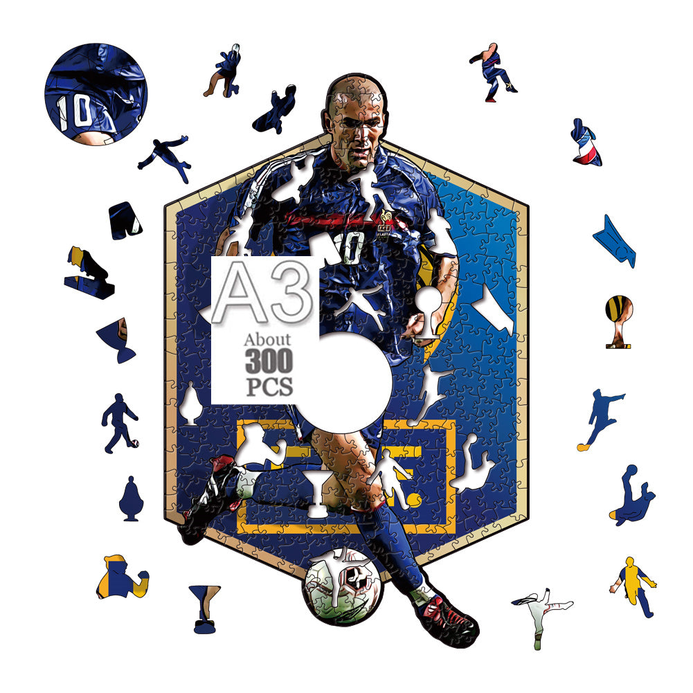 Zidane - Wooden Puzzle
