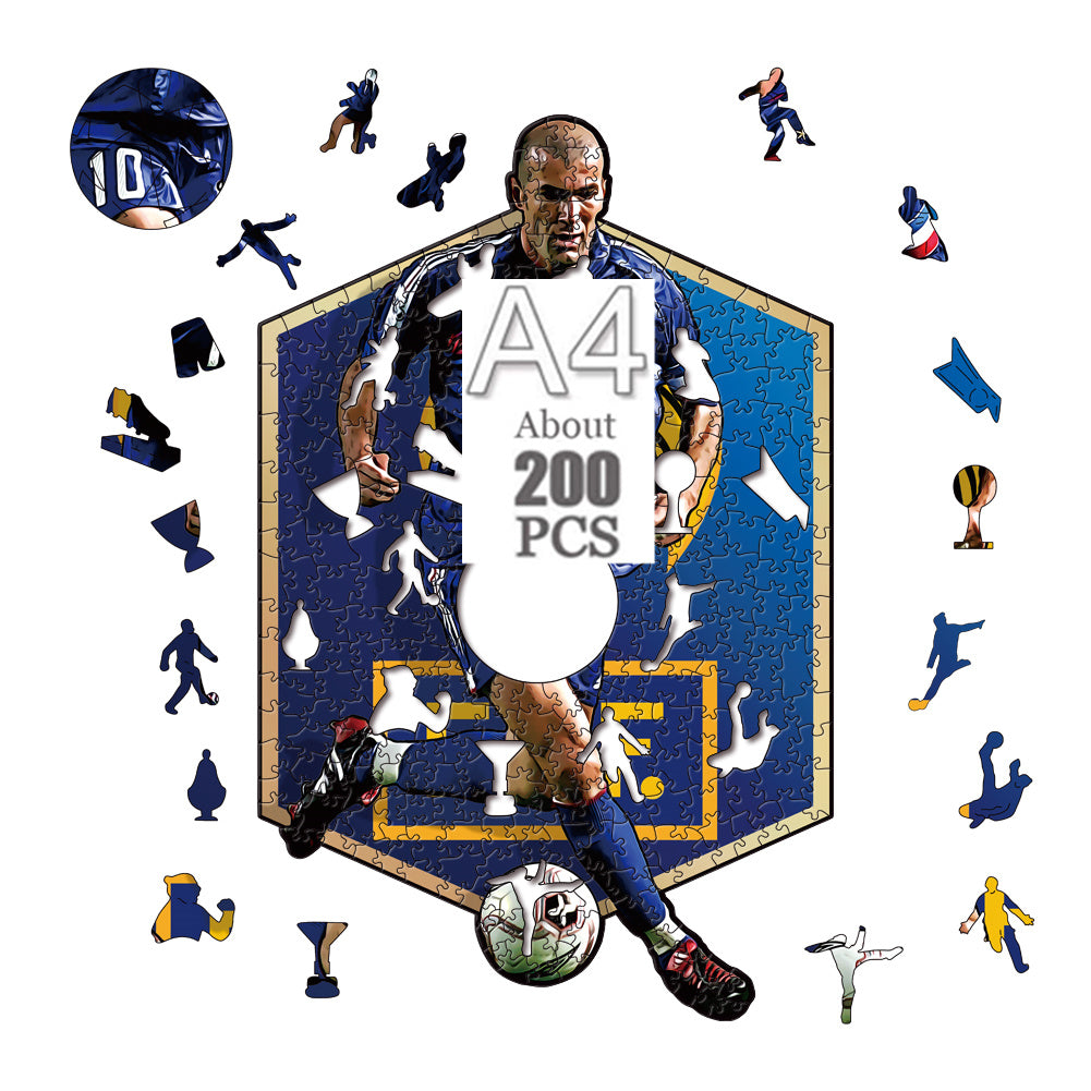 Zidane - Wooden Puzzle