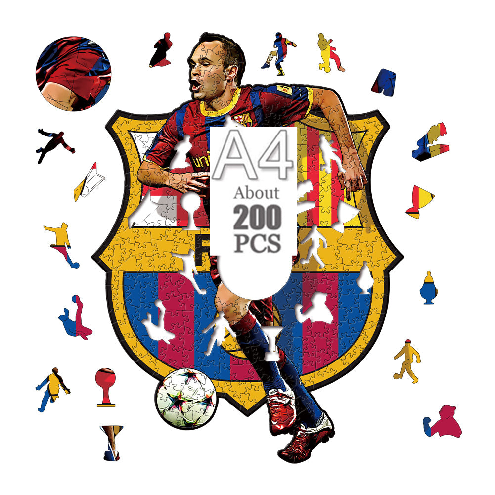 Iniesta - Wooden Puzzle