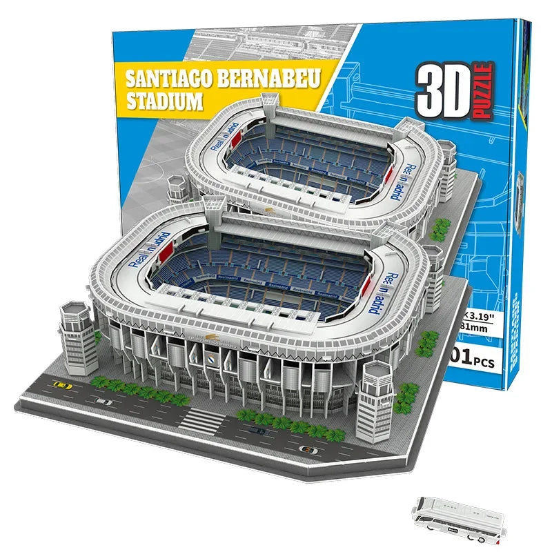 Santiago Bernabeu Sadium Wooden Puzzle