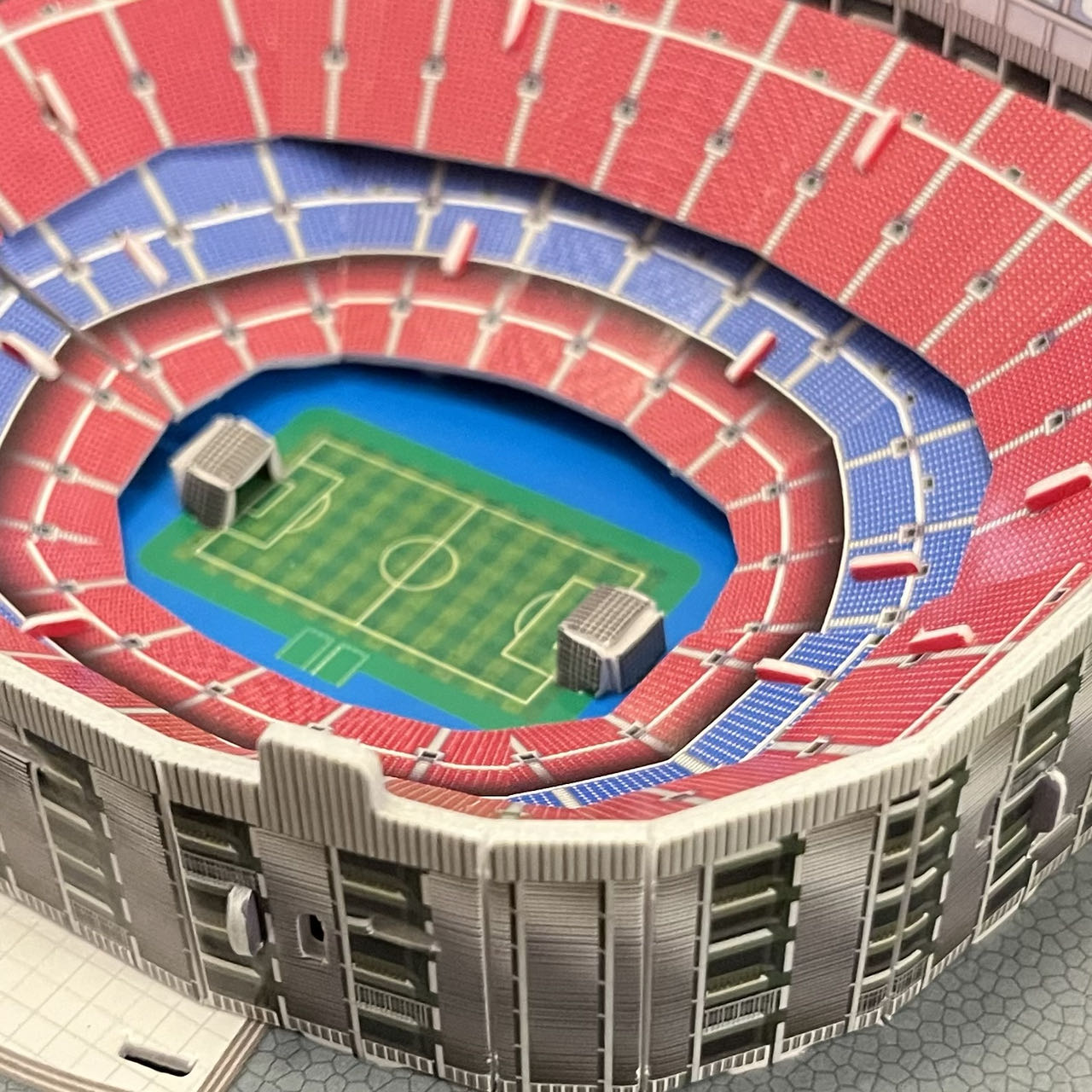 Camp Nou Sadium Wooden Puzzle