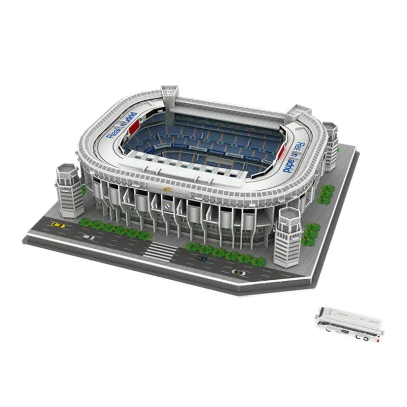 Santiago Bernabeu Sadium Wooden Puzzle