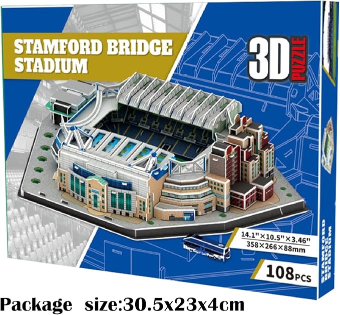Stamford Bridge Sadium Wooden Puzzle
