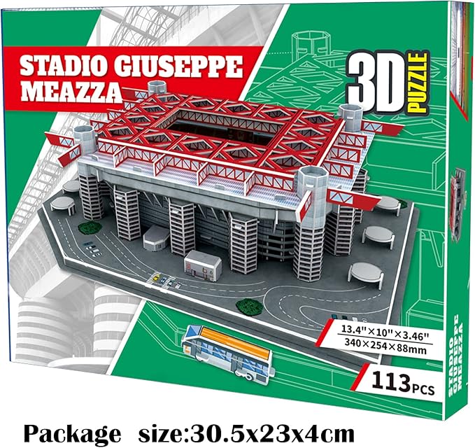 San Siro Sadium Wooden Puzzle