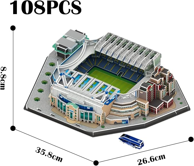 Stamford Bridge Sadium Wooden Puzzle