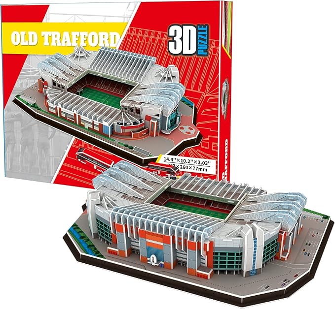 Old Trafford Sadium Wooden Puzzle